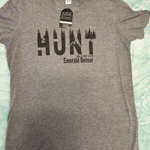 Gray Short Sleeve unisex Tee